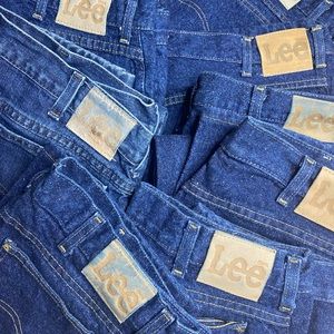 NWT Vintage Lee Jeans, dark wash, deadstock